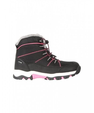 Comet Kids Waterproof Snow Boots Jet Black $21.20 Footwear