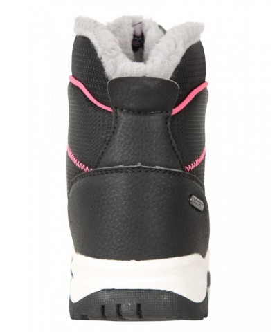 Comet Kids Waterproof Snow Boots Jet Black $21.20 Footwear