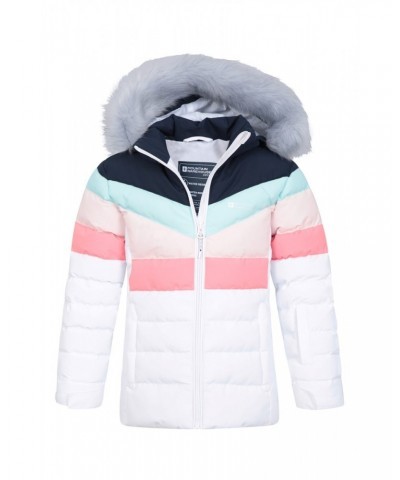 Arctic Kids Water-resistant Ski Jacket White $33.79 Jackets