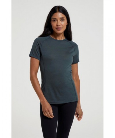 Summit Womens Merino Thermal Top Khaki $14.19 Thermals