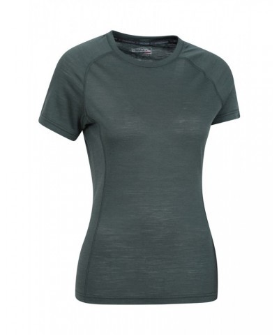 Summit Womens Merino Thermal Top Khaki $14.19 Thermals