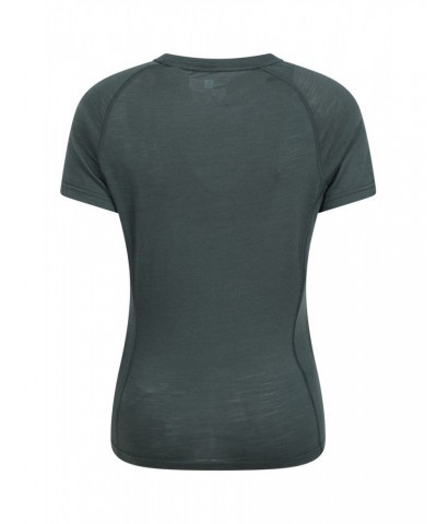 Summit Womens Merino Thermal Top Khaki $14.19 Thermals