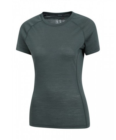 Summit Womens Merino Thermal Top Khaki $14.19 Thermals