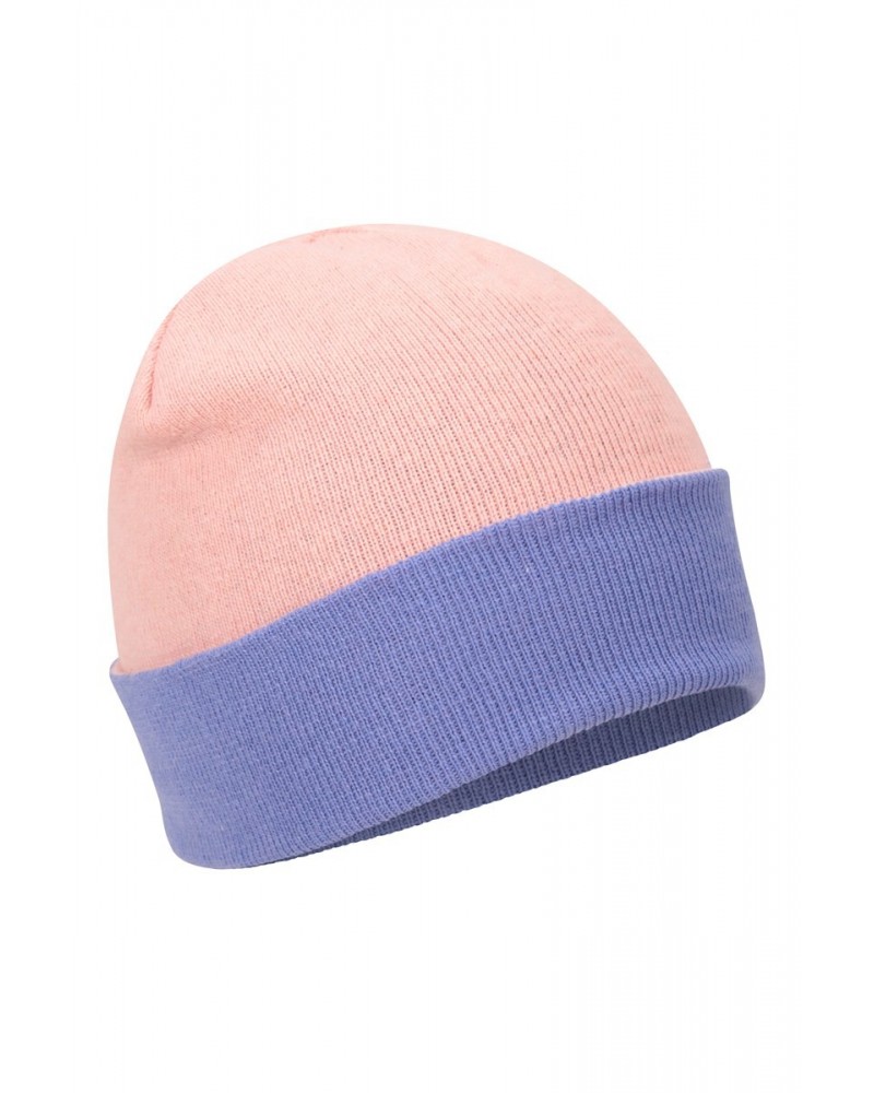 Augusta Kids Recycled Reversible Beanie Pink $9.00 Accessories