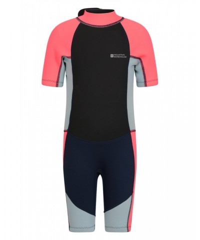 Kids Shorty 2.5/2mm Wetsuit Fuchsia $20.21 Swimwear