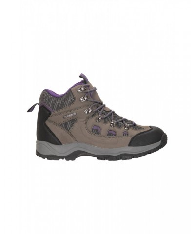 Adventurer Womens Waterproof Hiking Boots Grey $33.59 Footwear