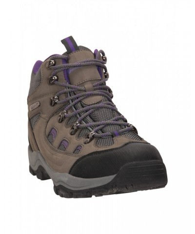 Adventurer Womens Waterproof Hiking Boots Grey $33.59 Footwear