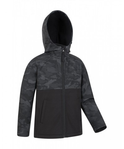 Exodus Kids Camo Print Softshell Black Camo $13.24 Jackets