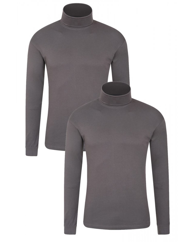 Meribel Mens Thermal Top Multipack Dark Grey $16.10 Thermals