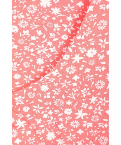 Orchid Patterned Womens UV Dress Red $20.34 Dresses & Skirts