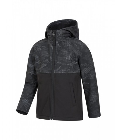 Exodus Kids Camo Print Softshell Black Camo $13.24 Jackets