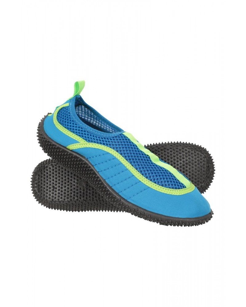 Bermuda Kids Aqua Shoes Dark Blue $11.79 Footwear