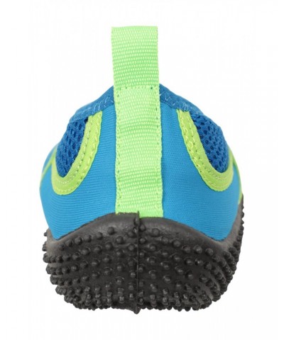 Bermuda Kids Aqua Shoes Dark Blue $11.79 Footwear