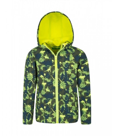 Exodus Kids Printed Water Resistant Softshell Khaki $15.36 Jackets