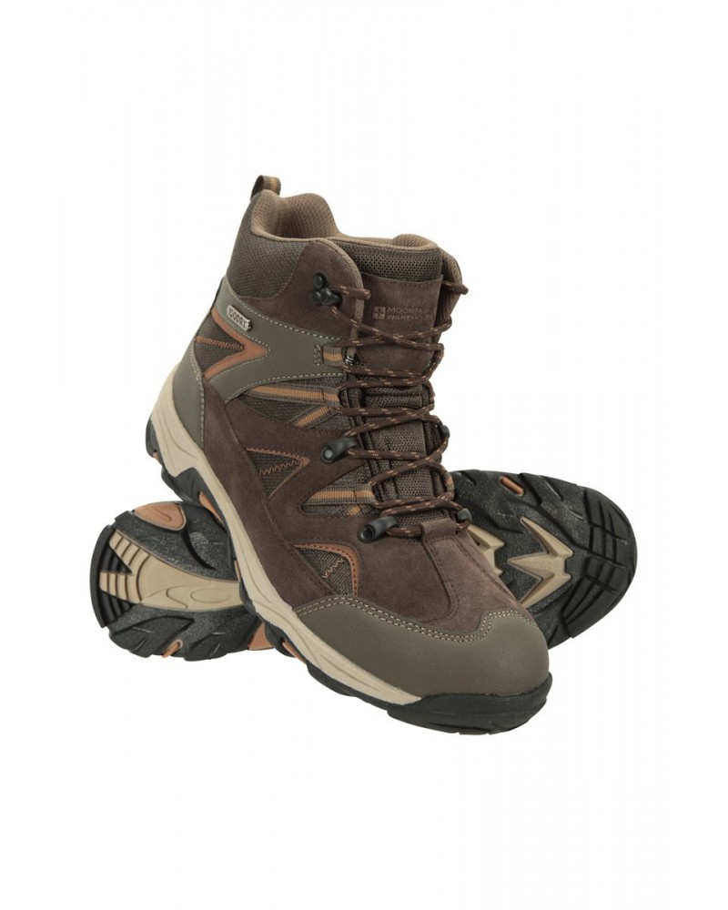 Rapid Mens Waterproof Boots Brown $23.39 Footwear