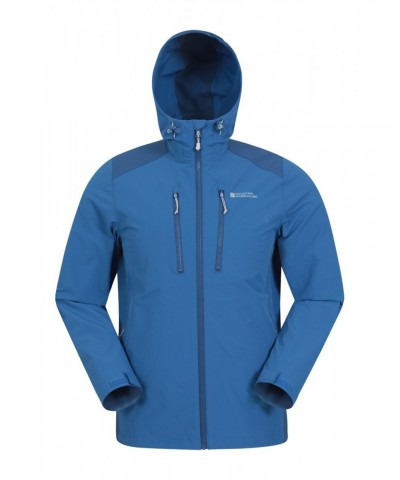 Ninja Mens Lightweight Softshell Jacket Two Tone Blue $34.19 Jackets