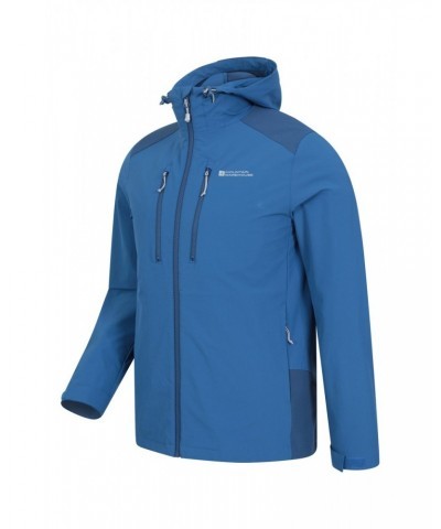 Ninja Mens Lightweight Softshell Jacket Two Tone Blue $34.19 Jackets