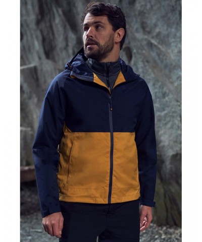 Verge Extreme Mens Waterproof Jacket Mustard $32.39 Active