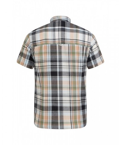 Holiday Mens Cotton Shirt Green $17.48 Tops