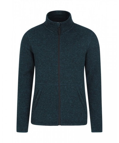 Idris II Mens Full-Zip Fleece Jacket Teal $18.24 Fleece