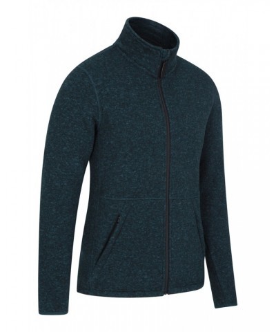 Idris II Mens Full-Zip Fleece Jacket Teal $18.24 Fleece