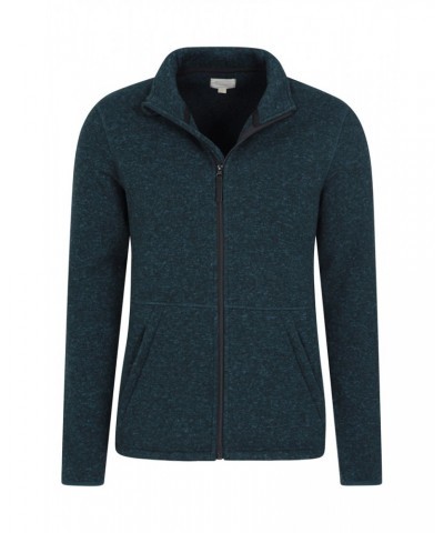 Idris II Mens Full-Zip Fleece Jacket Teal $18.24 Fleece