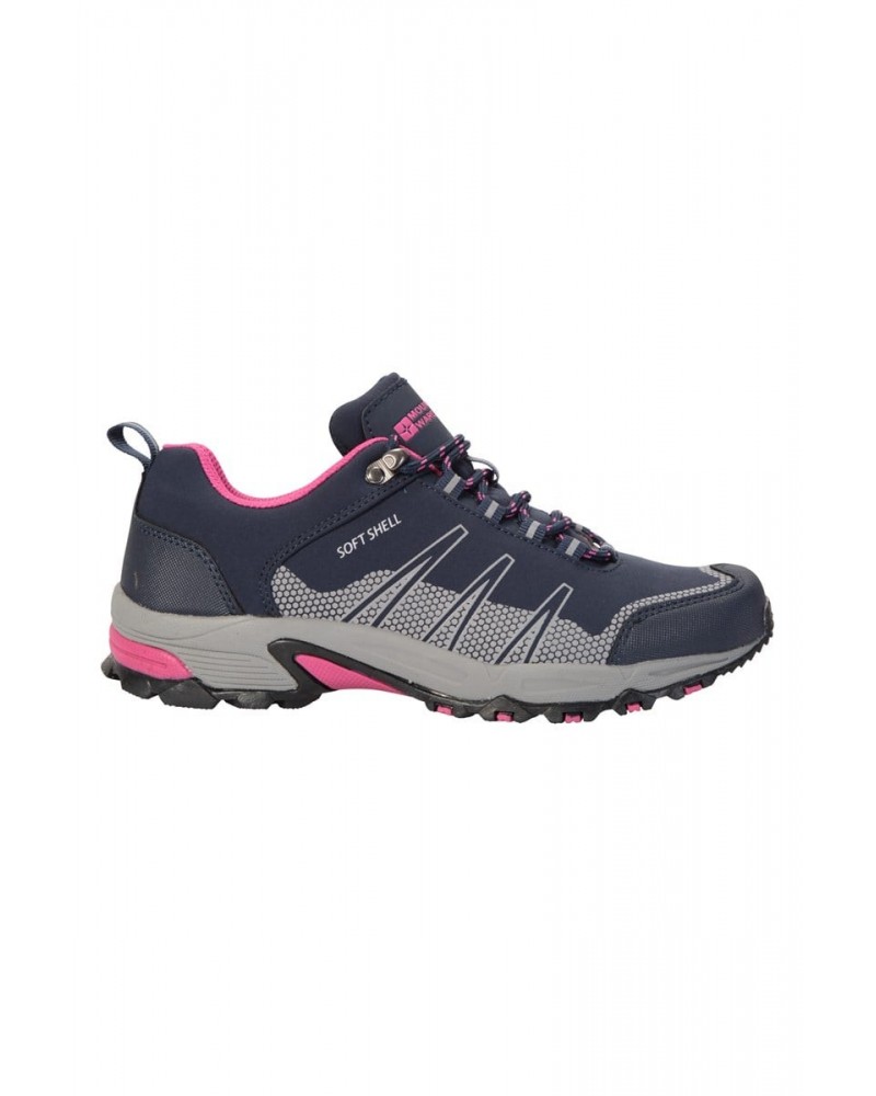 Annapurna Womens Softshell Running Shoes Navy $25.97 Active