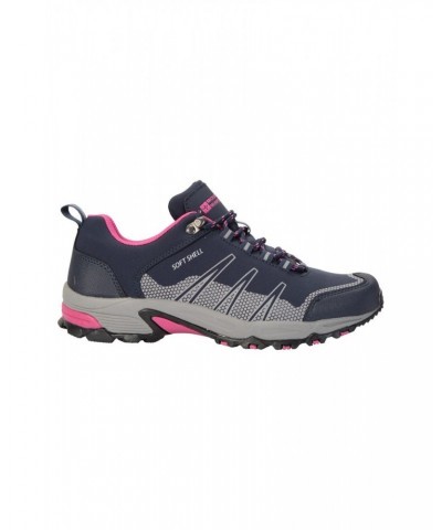 Annapurna Womens Softshell Running Shoes Navy $25.97 Active