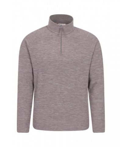 Snowdon Mens Micro Fleece Grey $13.99 Fleece