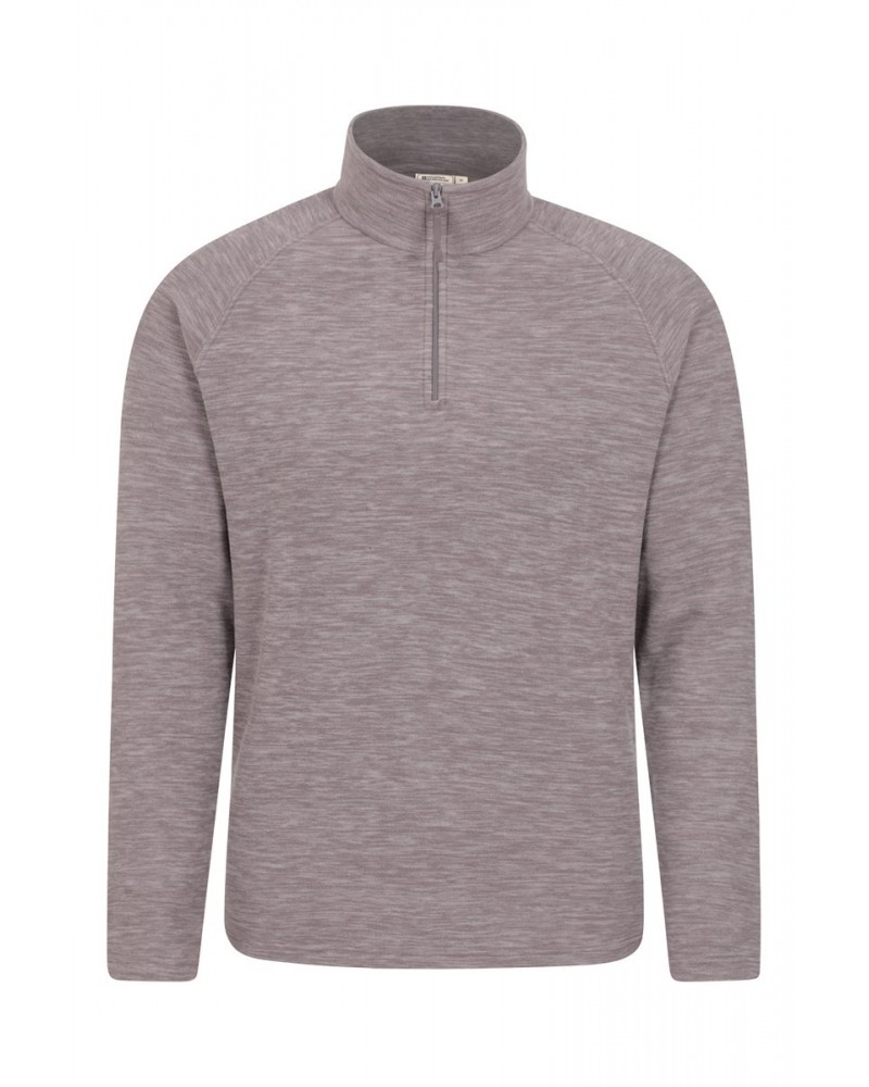 Snowdon Mens Micro Fleece Grey $13.99 Fleece