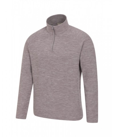 Snowdon Mens Micro Fleece Grey $13.99 Fleece