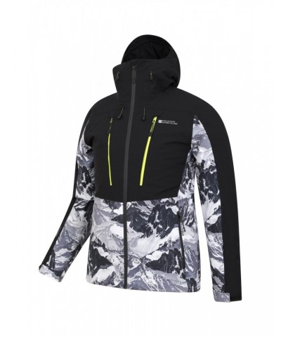 Infinite Extreme Mens Waterproof Ski Jacket Monochrome $61.50 Ski