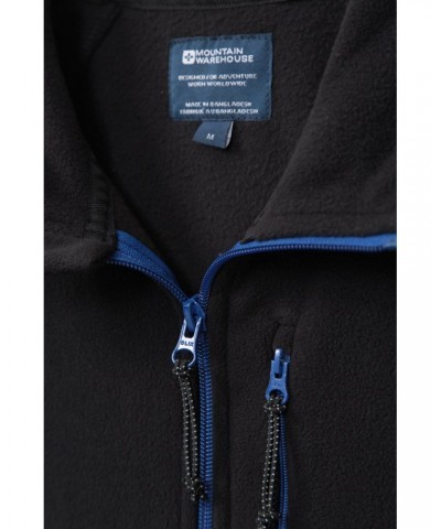 Elba Mens Full Zip Fleece Black $15.89 Fleece