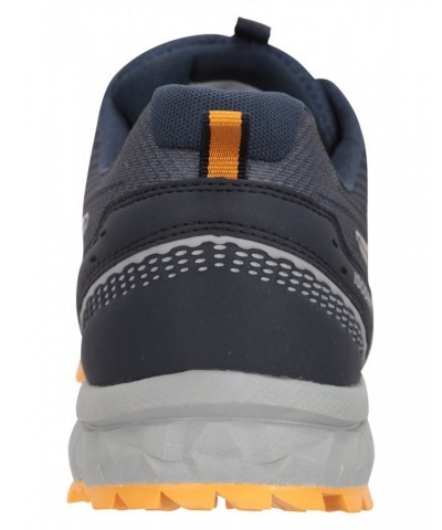 Enhance Waterproof Trail Mens Running Sneakers Navy $28.08 Active