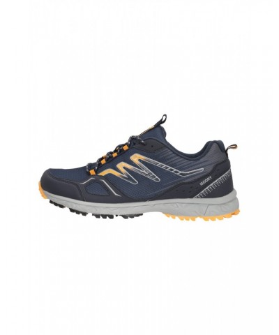 Enhance Waterproof Trail Mens Running Sneakers Navy $28.08 Active