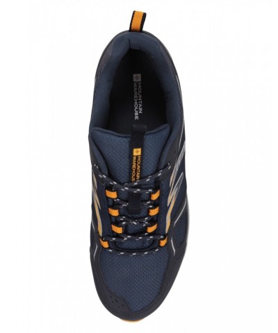 Enhance Waterproof Trail Mens Running Sneakers Navy $28.08 Active