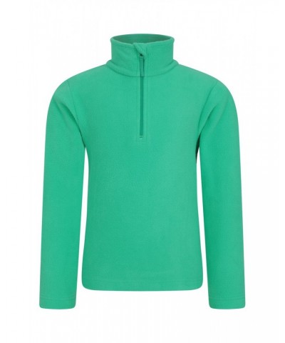 Camber II Kids Half-Zip Fleece Bright Green $11.79 Fleece