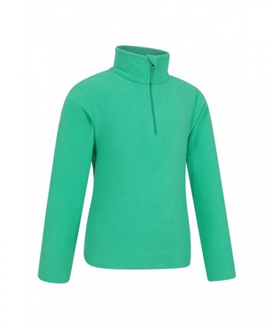 Camber II Kids Half-Zip Fleece Bright Green $11.79 Fleece