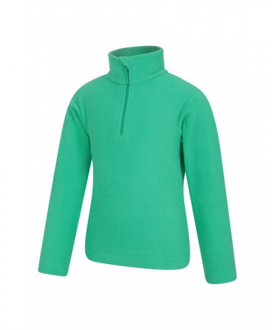 Camber II Kids Half-Zip Fleece Bright Green $11.79 Fleece