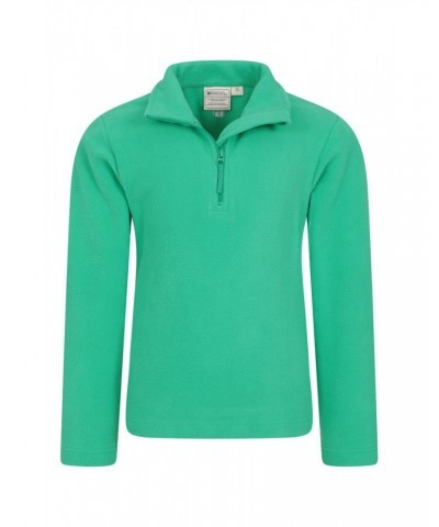 Camber II Kids Half-Zip Fleece Bright Green $11.79 Fleece