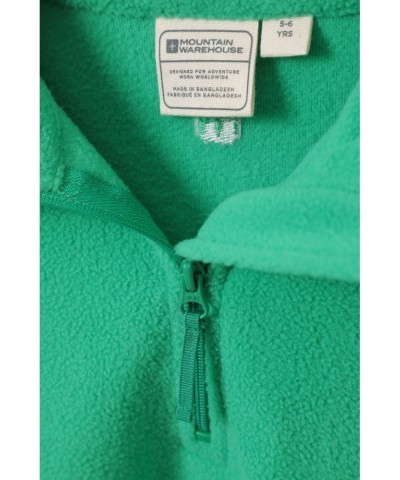 Camber II Kids Half-Zip Fleece Bright Green $11.79 Fleece