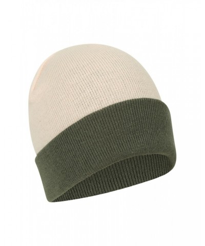 Augusta Womens Recycled Reversible Beanie Khaki $11.20 Accessories