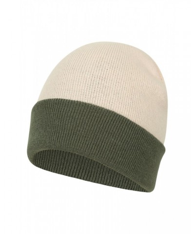 Augusta Womens Recycled Reversible Beanie Khaki $11.20 Accessories