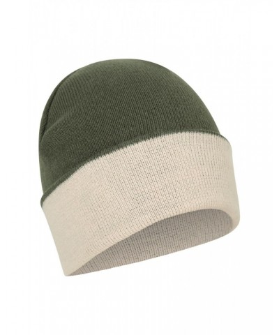 Augusta Womens Recycled Reversible Beanie Khaki $11.20 Accessories