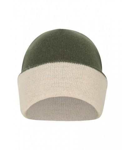 Augusta Womens Recycled Reversible Beanie Khaki $11.20 Accessories