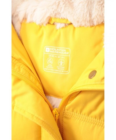 Fir Womens Insulated Vest Yellow $22.79 Jackets