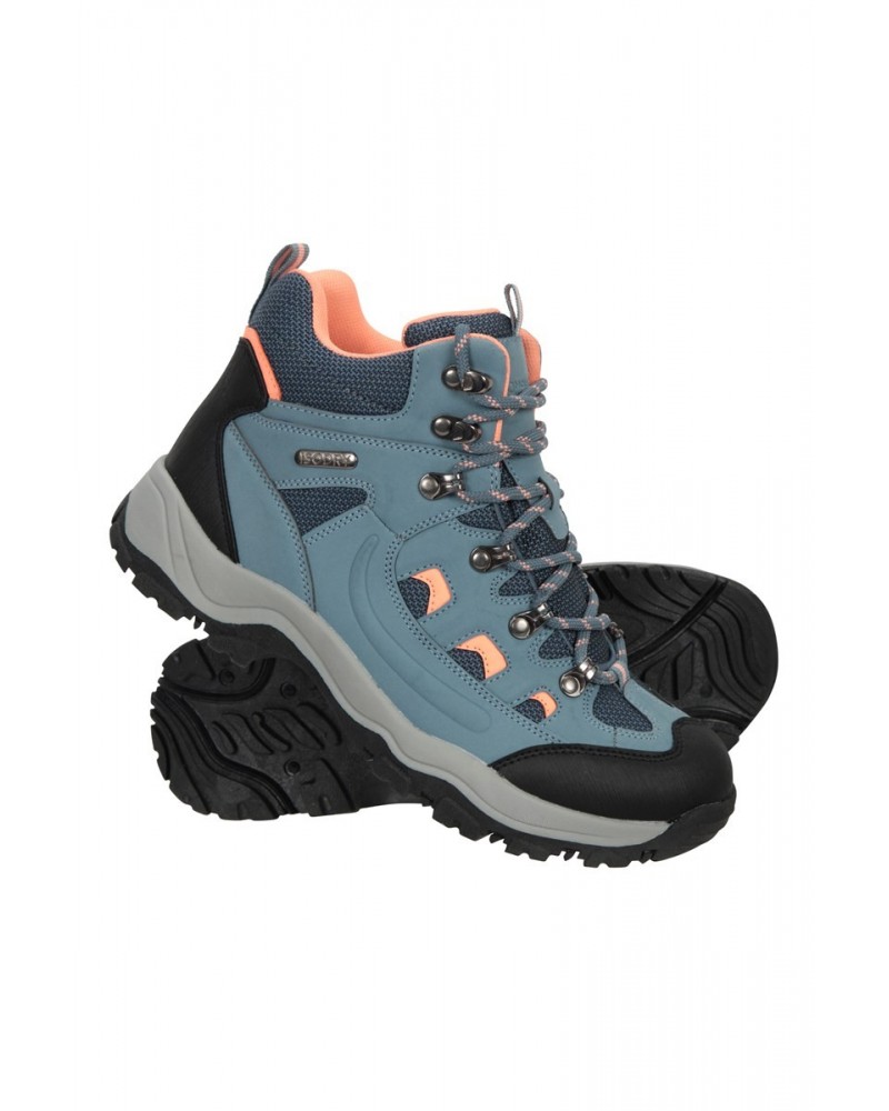 Adventurer Womens Waterproof Boots Blue $19.80 Footwear