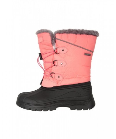 Whistler Kids Adaptive Snow Boots Coral $16.10 Footwear