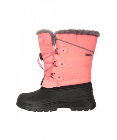 Whistler Kids Adaptive Snow Boots Coral $16.10 Footwear