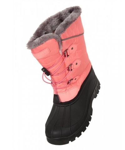 Whistler Kids Adaptive Snow Boots Coral $16.10 Footwear